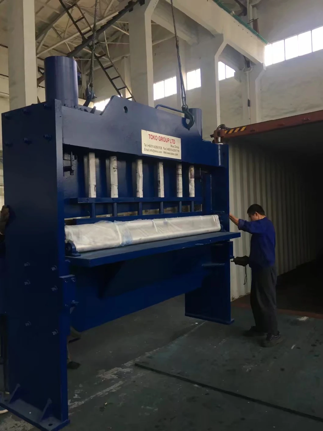 Toko Silicon Steel Slitting Machinery in Assembly Line