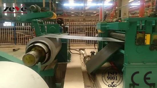 Kundenspezifische CNC-Metallspulenschneide-Aufwickler-Schermaschine für Cr Hr Siliziumstahl Ss Ai PPGI