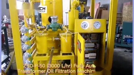 Automatische Vakuum-Isolierölaufbereitungsanlage mit 4000 Lph